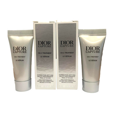 2X Dior Capture OX-C Treatment LE serum 5ml Each