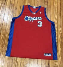 NBA Reebok Quentin Richardson Authentic Clippers Jersey Red #3 Size 60