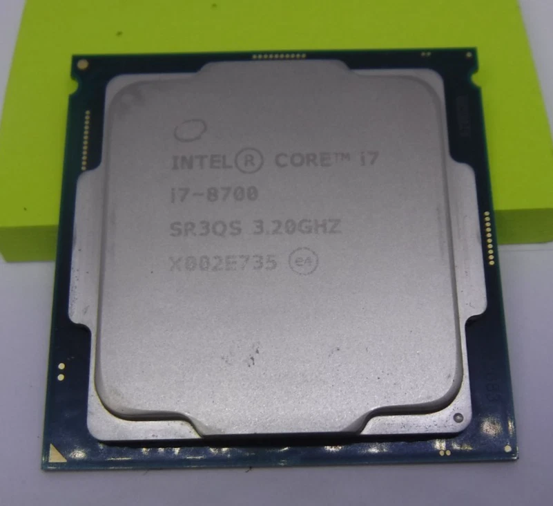 Intel Core i7-8700 Processor Model Computer Processors LGA 1151
