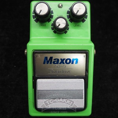 Maxon OD-9 Overdrive Pedal White Label JRC4558D Used Guitar Effects