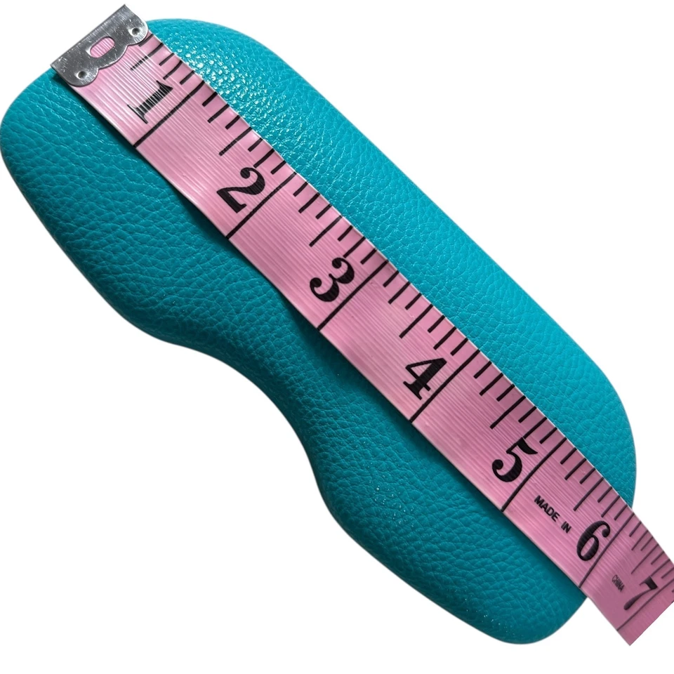 De Colección Christian Dior Lunettes Gafas de Sol Estuche Cuero Turquesa Azul Terciopelo Duro Foto 4 de 4