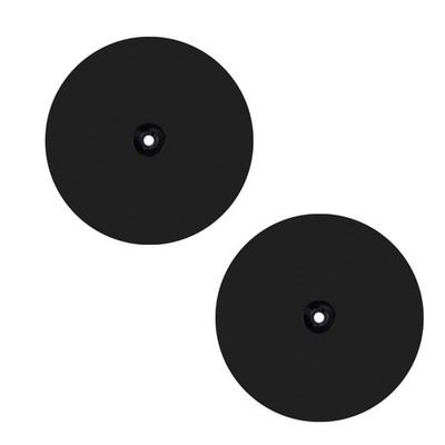Pastlla 2Pcs 6 inch Lazy Susan Turntable Organizer Small Acrylic Mini Black 