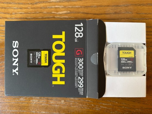 Carte mémoire Sony UHS-II G TOUGH série 128 Go (SF-G128T) - Photo 5 sur 5