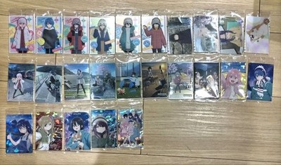 Yuru Camp Season 3 Complete Set 25 Wafers Cards Collectible Anime Japan
