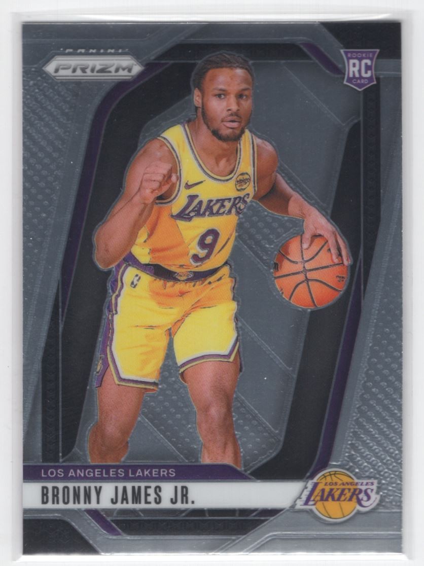 #243 2024-25 Prizm BASE Bronny James Jr. RC Lakers