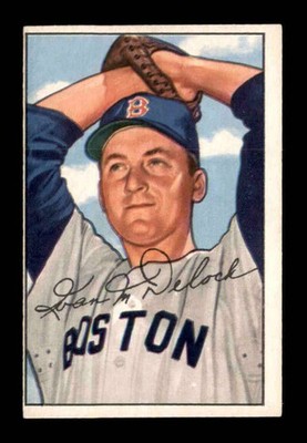 1952 Bowman #250 Ike Delock RC EX+ X3636700
