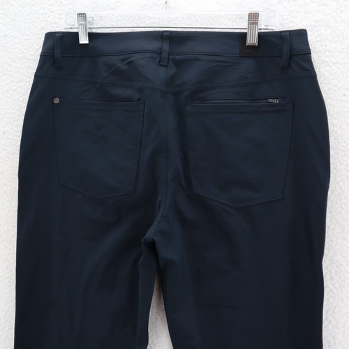 Vuori Pants Men's 33 Navy Blue Meta Technical Stretch Performance Luxury Preppy - Picture 5 of 16