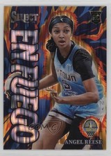 2024 Panini Select WNBA En Fuego Flash Prizm Angel Reese #8 Rookie RC 0y9k