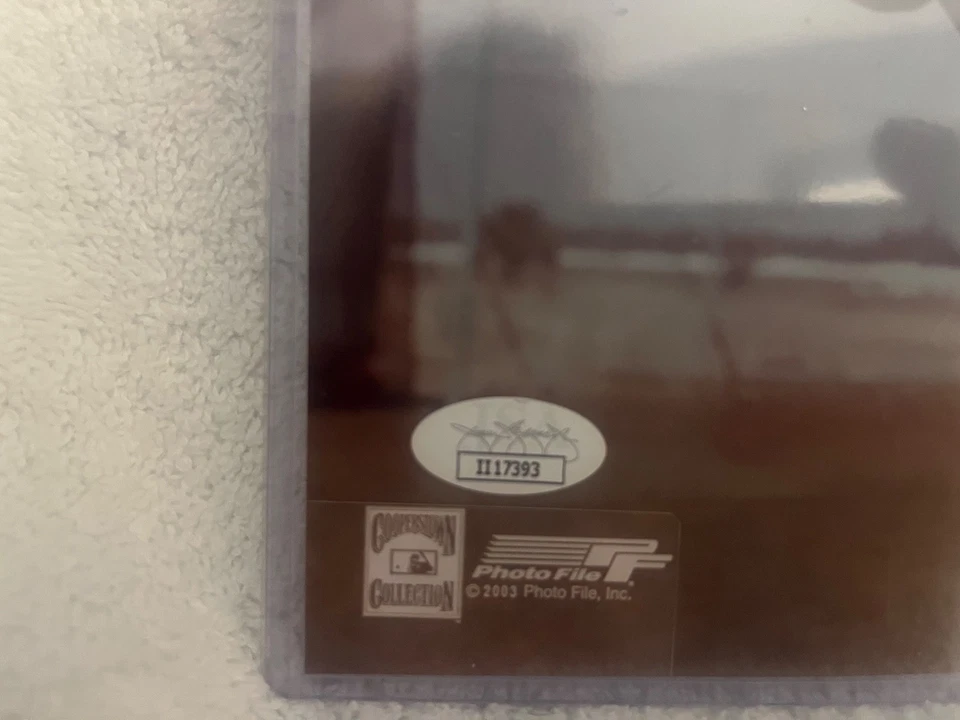 Hector Lopez Signed AUTO Picture - 1961-62 8X10 New York Yankees - Image 2 of 2