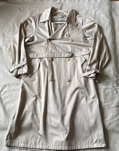 Classic Max Mara Weekend belted Double Breasted Trench Coat Size 12
