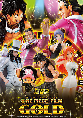 One Piece Film Gold Golden Poster Metallic A5 Size Carddass Tesoro Family  Carina