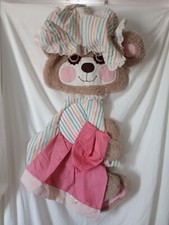 Judi-s 1983 Morgan Nursery Wall Hanging Teddy Betsy Bear 34"