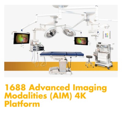 Stryker 1688-010-000 AIM 4K Camera Control U & 1688-610-122 AIM 4K Camera Head