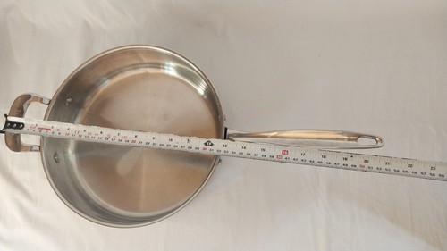 Cuisinart 4 qt (3.8L) Stainless Steel High Impact Bonded Base Sauté Pan #17550HD - Picture 8 of 11