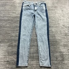 Levi's 721 Jeans Size 27 Womens High Rise Skinny Medium Wash Blue Denim