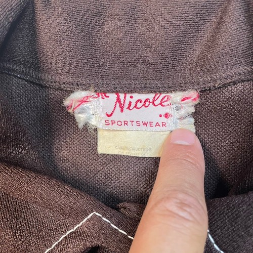 Vintage Nicole Sportswear Western Leisure Shirt Jacket Women’s Sz 16 1970s Disco - Picture 8 of 10