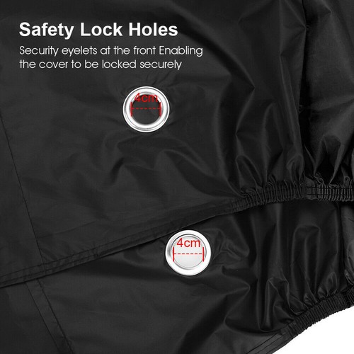 Bike Bicycle Cover Waterproof All Weather Protection 205x108x115cm for 3 Bikes - Picture 6 of 11