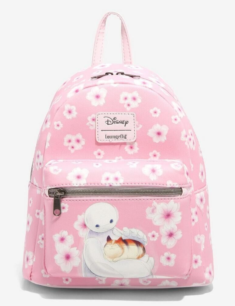 Loungefly Disney Big Hero 6 Baymax & Mochi Sakura Cherry