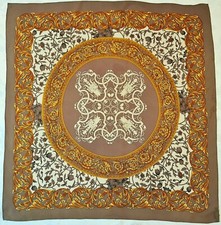 SCARF VINTAGE AUTHENTIC CODELLO BAROQUE  ART ...