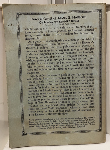 Readers Digest March 1932 - Picture 2 of 2