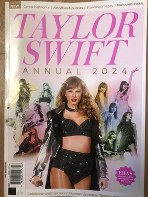 Taylor Swift Magazine 2024 Annual Celebrating Another Year Activities & Puzzles