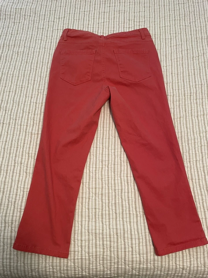 Pantalones de mezclilla Bandolino rosa brillante para mujer talla 6 Foto 2 de 4