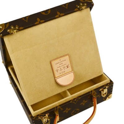 Louis Vuitton Onion Head Takashi Murakami Jewelry Box Handbag