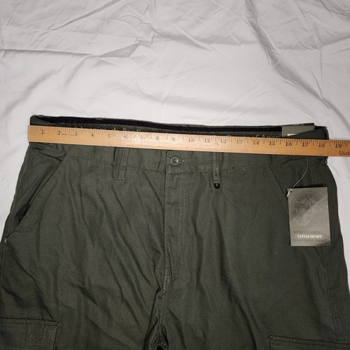 Boy Scouts of America Womens 18 Centennial Canvas Zip Off Uniform Pants Green - Picture 15 of 19