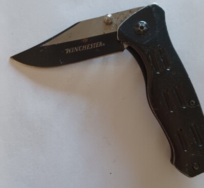 Winchester 4660714A Single Blade Liner Lock Pocket Knife, Plan