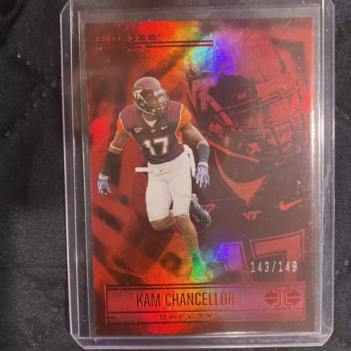 Kam chancellor top virginia tech jersey