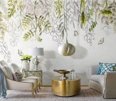 3D Willow Branches ZHUA626 Wallpaper Wall Murals Removable Self-adhesive Ann