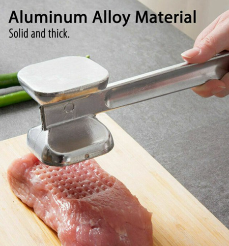 Meat Tenderizer Aluminum Alloy Heavy Duty Meat Mallet/Pounder/Hammer Tool