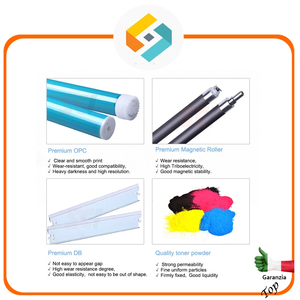 4 Toner compatibile per HP Color LaserJet Pro MFP M180n M181fw CF530 31 32 33 - Immagine 2 di 3