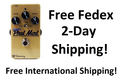 Keeley Super Phat Mod Full Range Overdrive - Gold for sale online