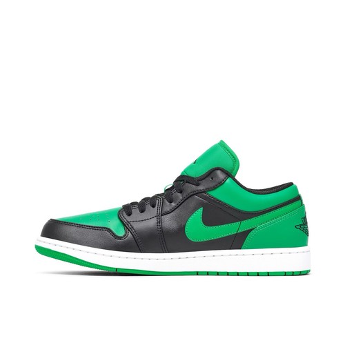 Nike Air Jordan 1 Low ‘Lucky Green’ - Size UK 15, Genuine, Brand New - Picture 5 of 6