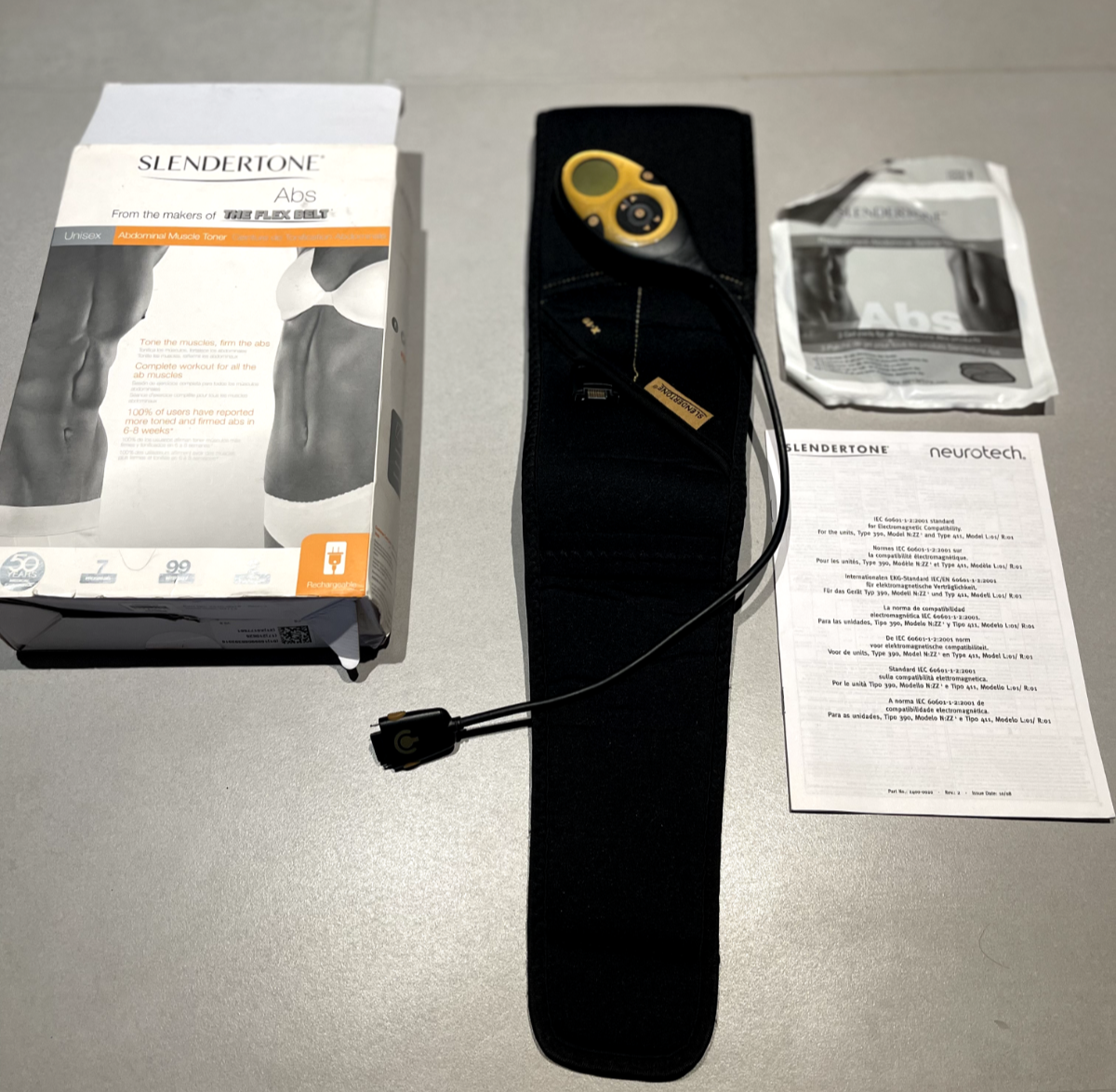 Slendertone X-10 The Flex Belt Abdominal Muscle Toning