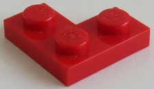 LEGO - Plate / Plate 2 x 2 Corner (10 Pieces), Red # 2420