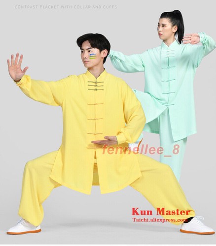Martial Art Uniform Tai Chi Clothes Kung Fu Set Wushu Clothing for Woman Wudang - Picture 5 of 31
