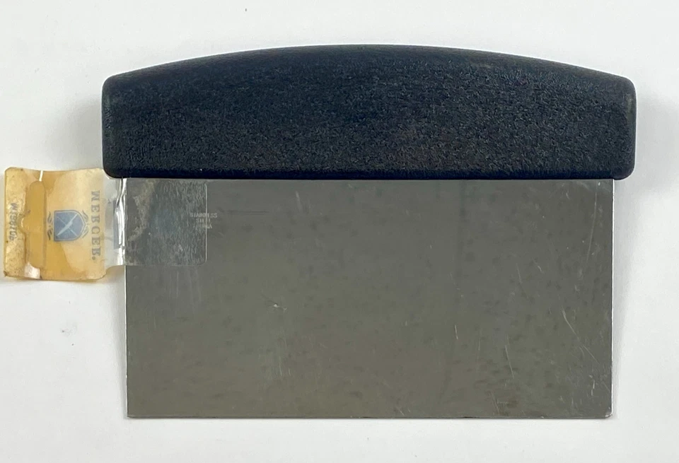 Mercer Culinary M18810 Black Bench Scraper - Image 2 of 4