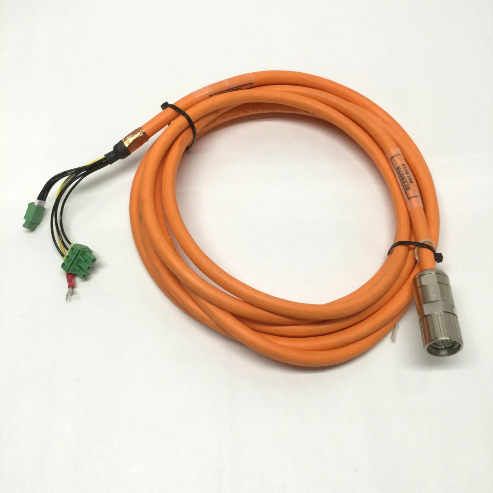 Bosch Rexroth RKL0019 IndraDrive Cs HCS01 Controller Servo Motor Power Cable, 5m