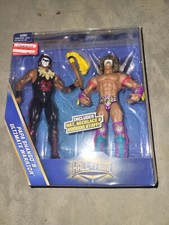 WWE ELITE HALL OF FAME PAPA SHANGO AND ULTIMATE WARRIOR FIGURE 2 PACK NIB
