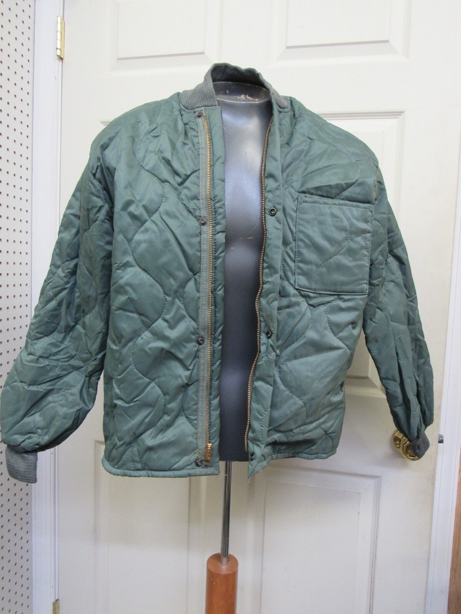 Vietnam Era USAF US Air Force Flyers Jacket Liner CWU-9/P Quilted