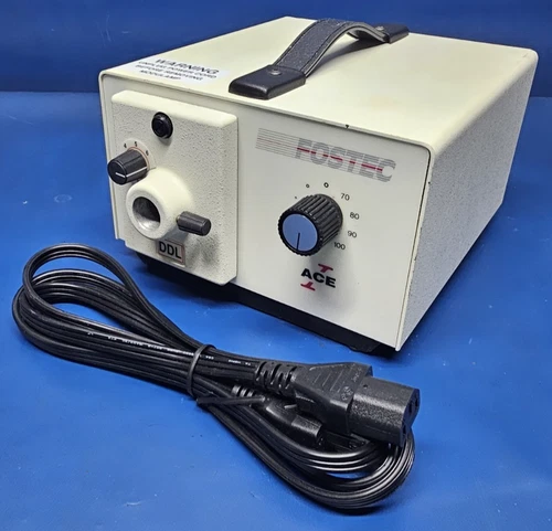 Fostec, 20520 Microscope Fiber Optic Light Source, Tested Working.
