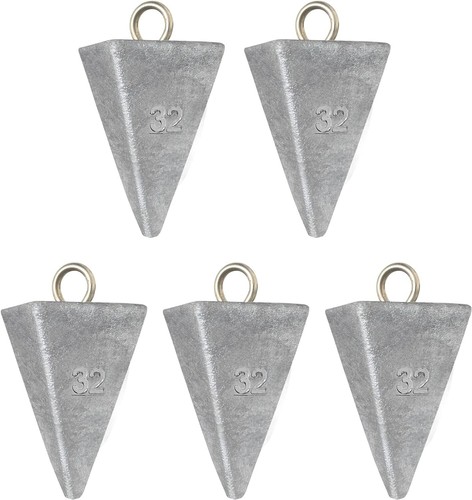 BLUEWING Fishing Weights Sinker Pyramid Lead Fishing Weights US Seller - Picture 24 of 25