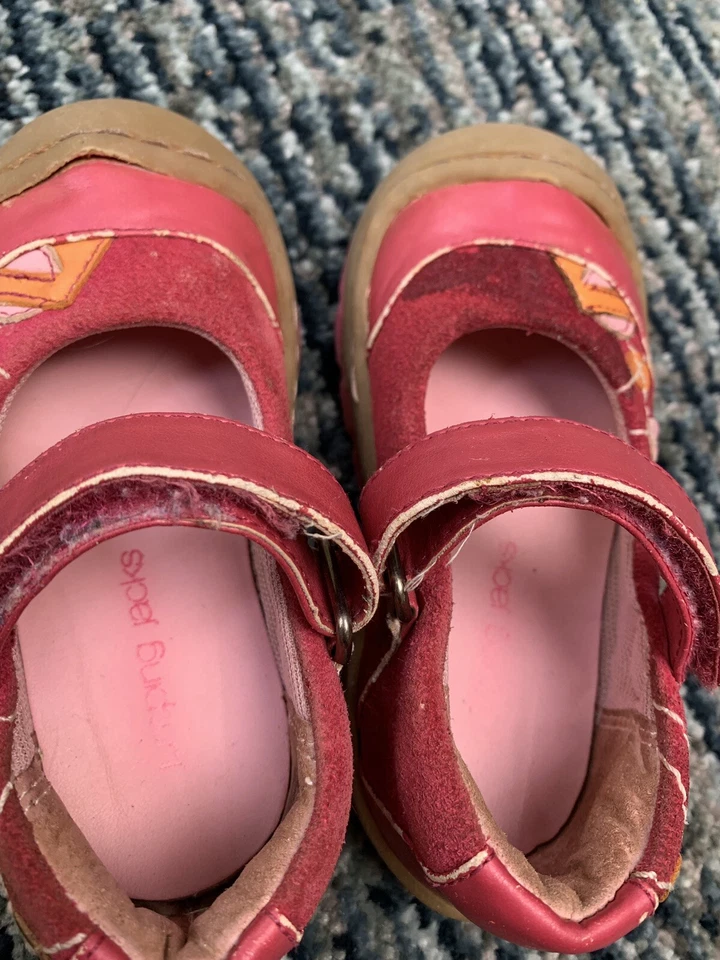 Zapatos Jumping Jacks Bebé Niñas Rojo Charol Talla 6 M Foto 4 de 4