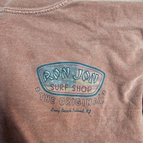 Ron Jon Surf Shop T-Shirt Mens Small Red Long Island NJ Short Sleeve Graphic V0a - Picture 4 of 9