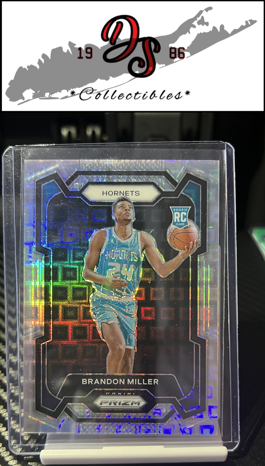 ROOKIE 2023-24 Panini Prizm #152 Brandon Miller Premium Factory Set 015/150