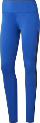 Reebok Wor Logo enge Damen-Fitnessstudio-Leggings - blau/1X/16W