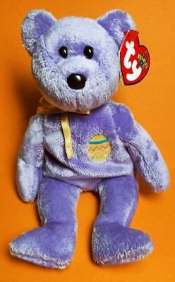 Ty Beanie Babies Eggs 3 der Osterteddy Sammlungsauflösung gut erhalten