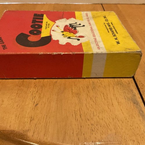 Vintage Schaper Cootie Game 1949, w/Box/all Parts Included! - Picture 3 of 9